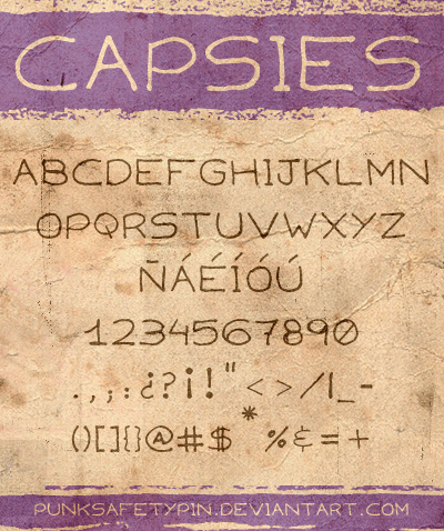Capsies Font