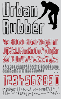 Urban Rubber Font