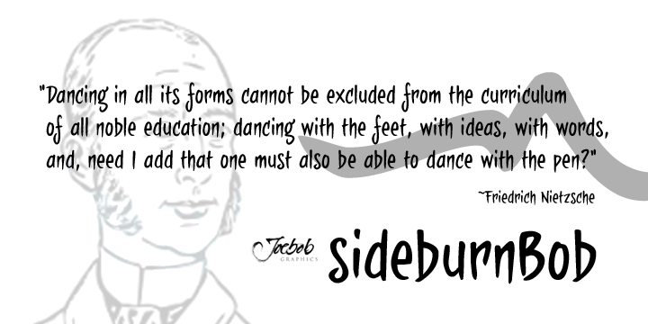 Sideburn Bob Font