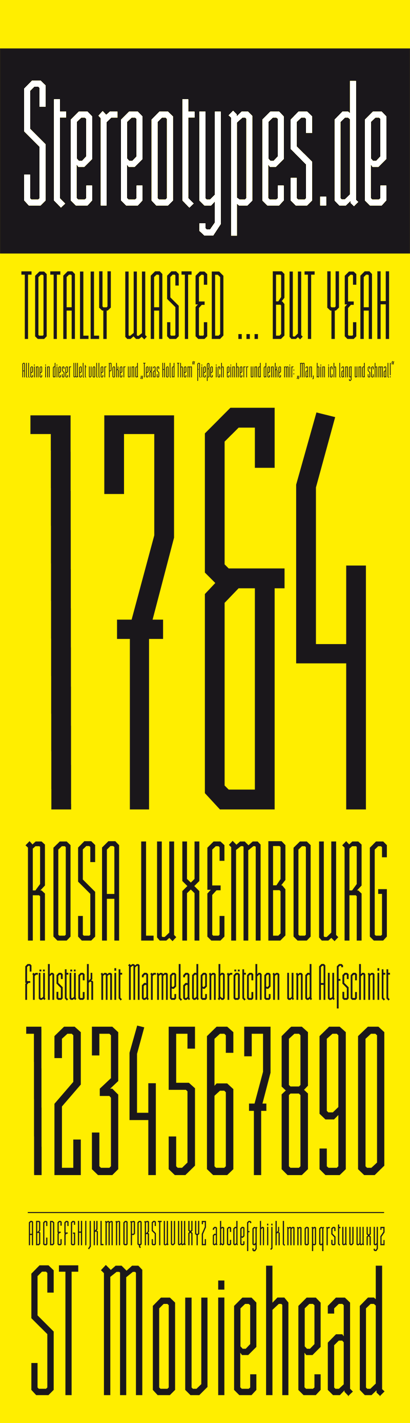 ST Moviehead Font
