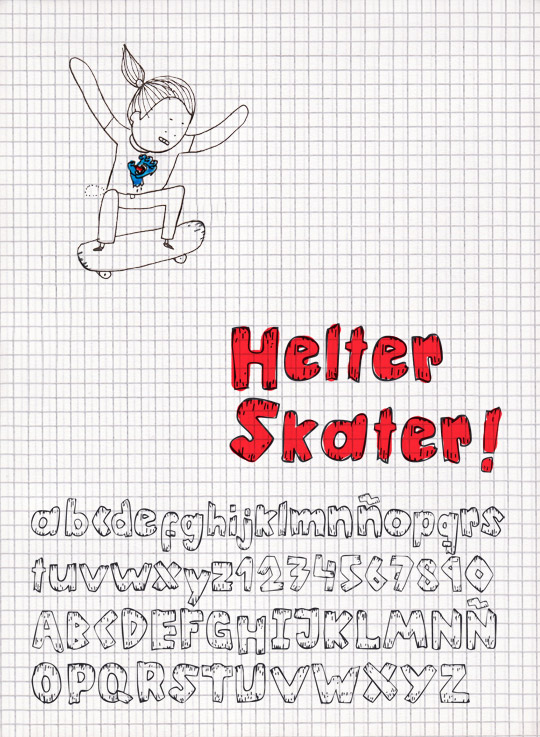 Helter Skater Font