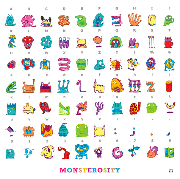 Monsterocity Font