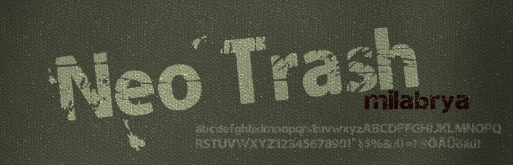 Neo Trash Font