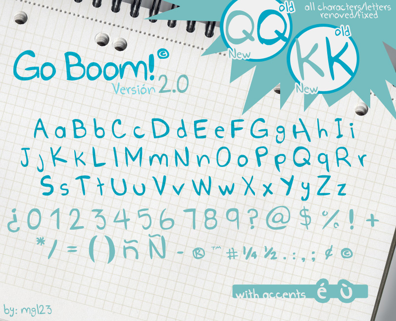 Go Boom! Font
