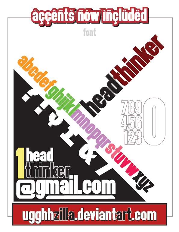 Headthinker Font