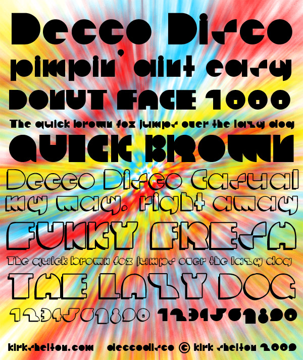 Decco Disco Font