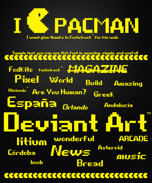 Game Over Font