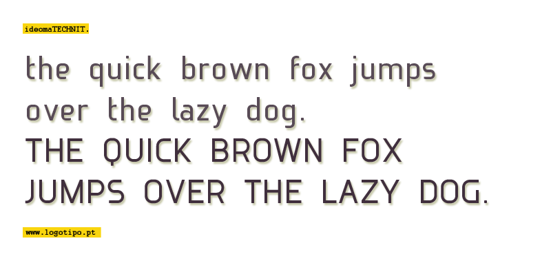 Ideoma Technit Font