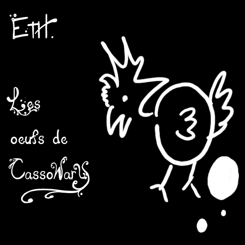 Les oeufs de Cassowary Font