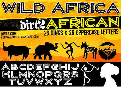 Wild Africa Font
