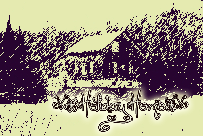 Holiday Home Font