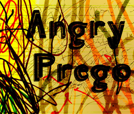 Angry Prego Font