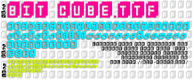 BitCube Font
