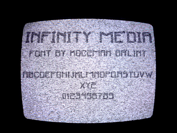 Infinity Media Font