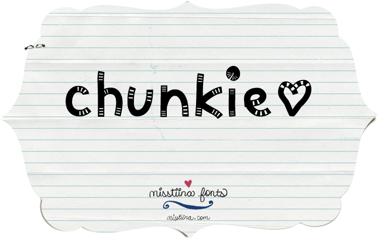 MTF Chunkie Font
