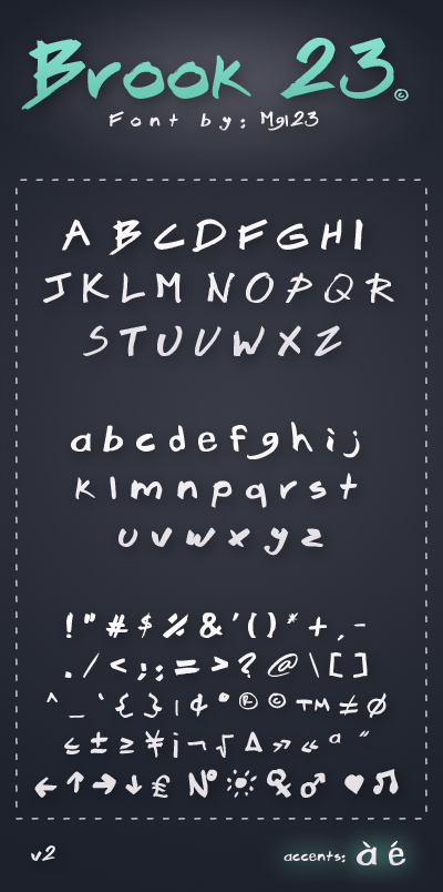 Brook 23 Font