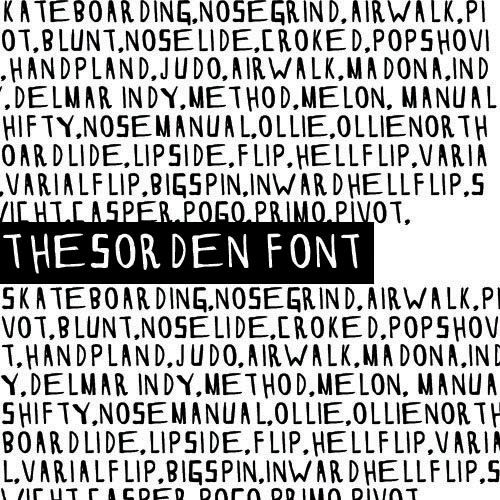 Thesorden Font