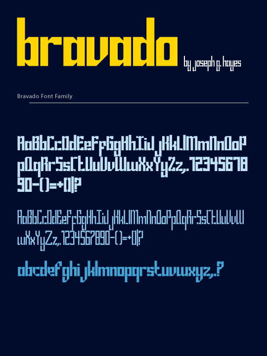 Bravado Font