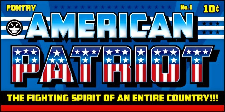 CFB1 American Patriot Font