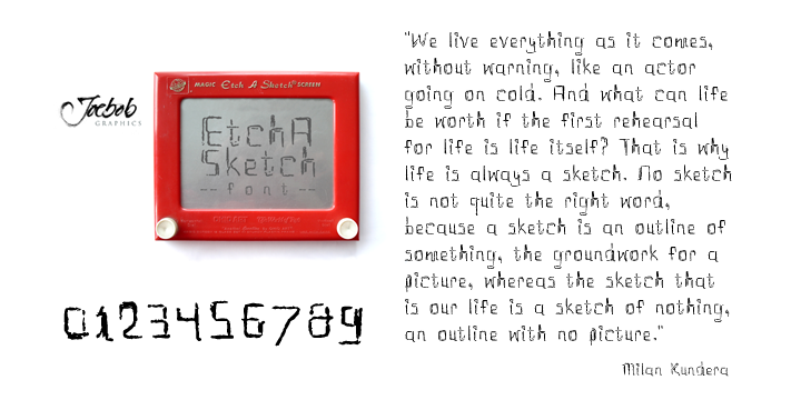 EtchAsketch Font