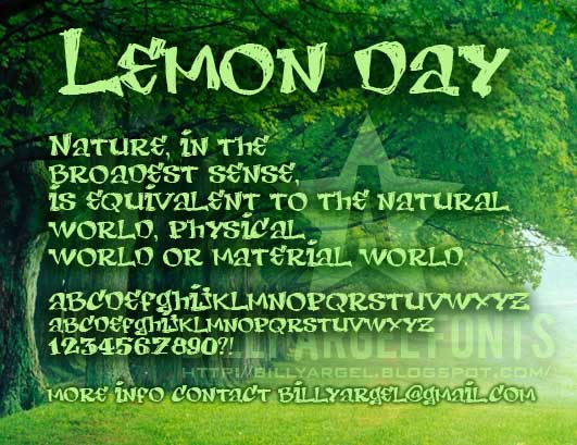 Lemon Day Font