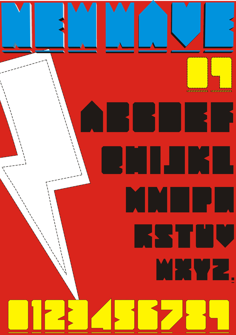 New Wave 2009 Font