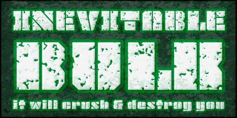 JLS OverKill Grunge Font