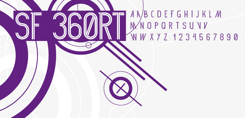 SF 360RT Font