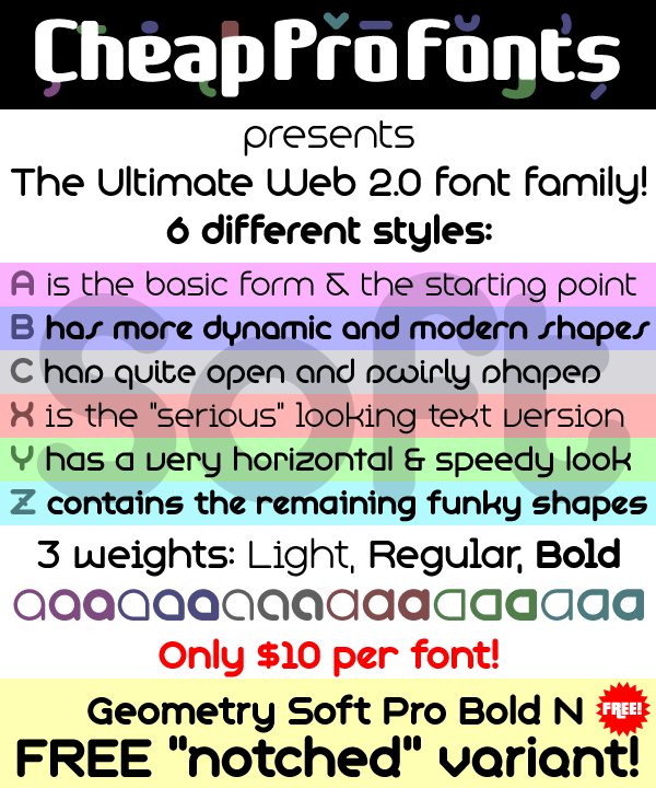 Geometry Soft Pro Font