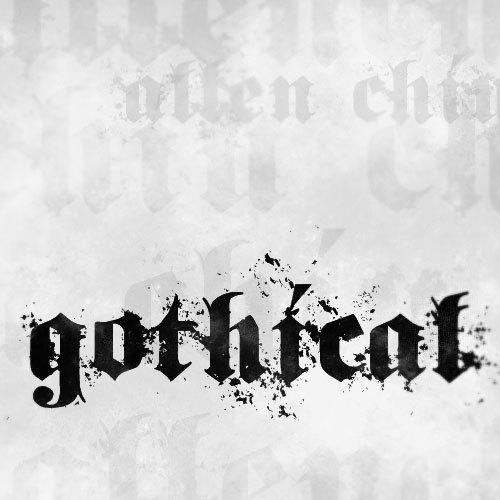 Gothical Font