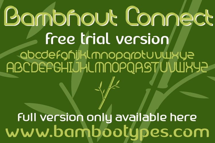 Bambhout Connect Font