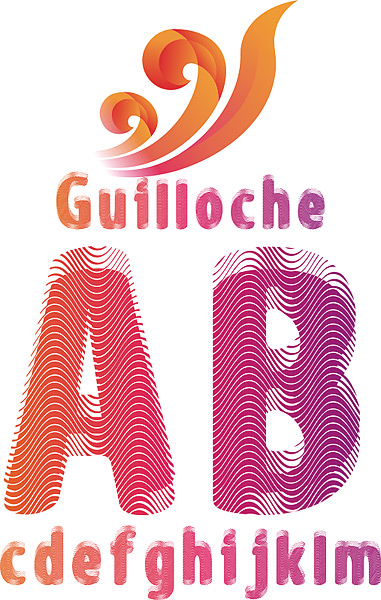 Guilloche Font
