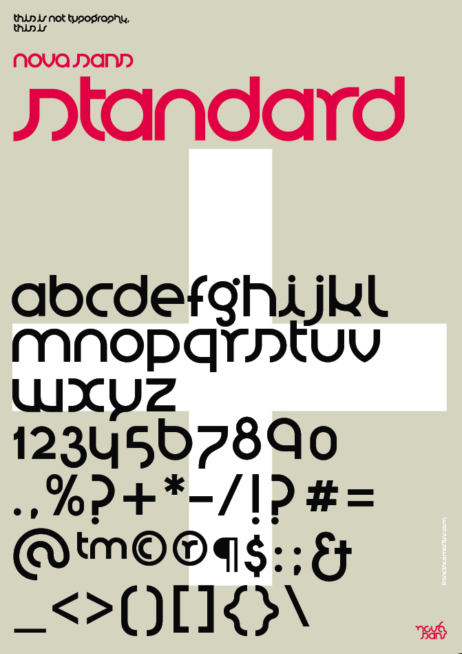 St Nova Sans Font