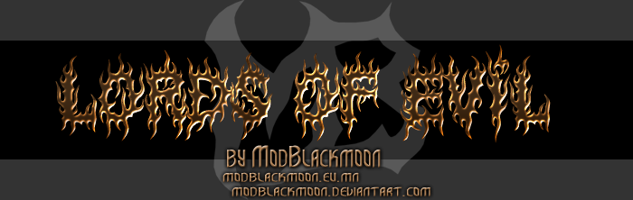 MB Lords Of Evil Font