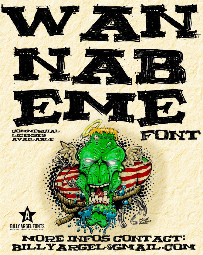 Wannabeme Font
