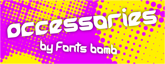 Accessories Font