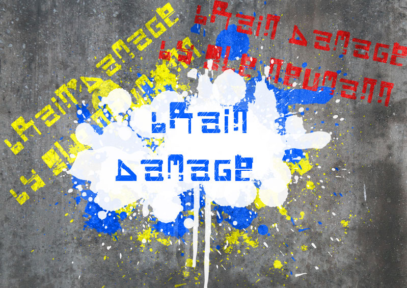 Brain Damage Font