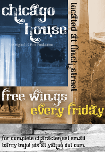 Chicago House Font