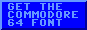 Commodore 64 Font
