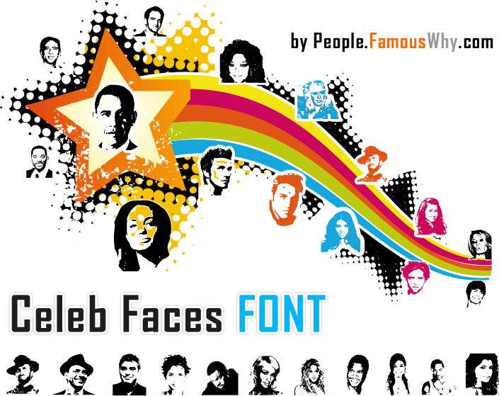 Celeb Faces Font