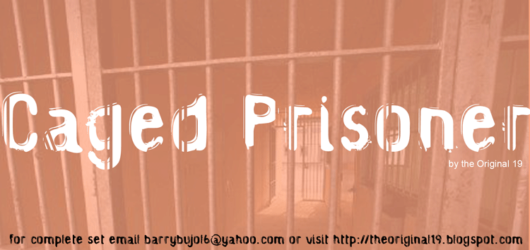 Caged Prisoner Font