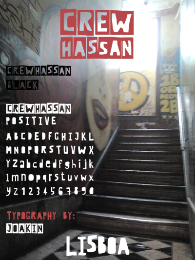 CrewHassan Font