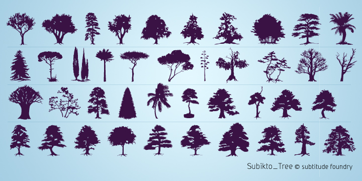 Subikto Tree Font