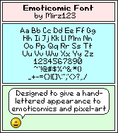 Emoticomic Font