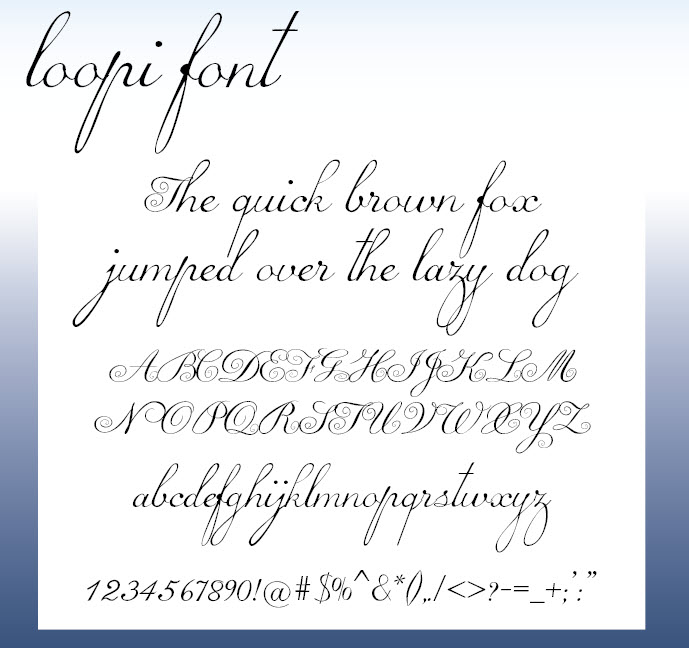 Loopi Font