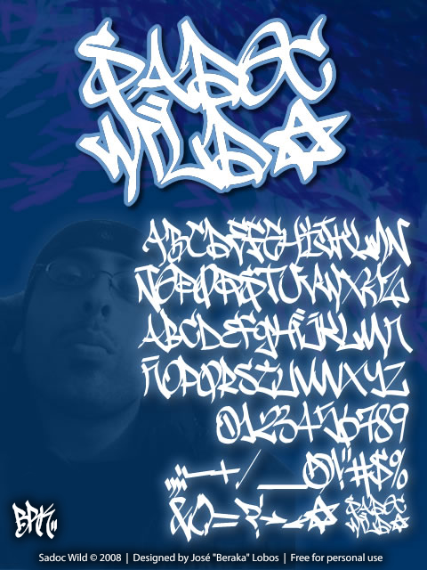 Sadoc Wild Font