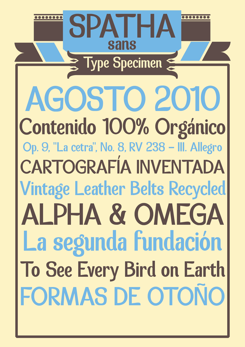 Spatha Sans Font