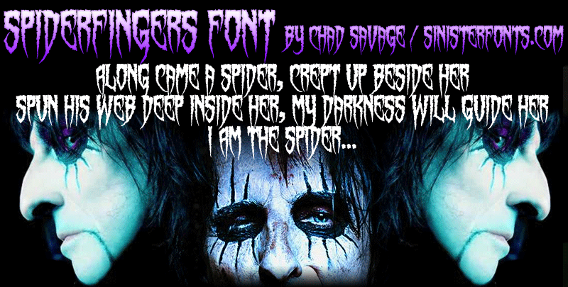 Spiderfingers Font