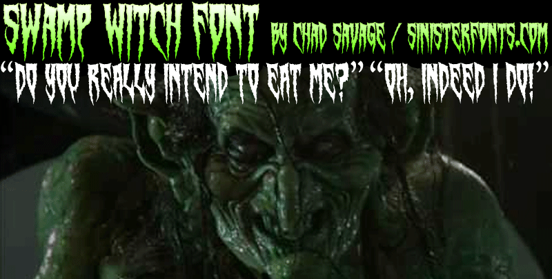 Swamp Witch Font