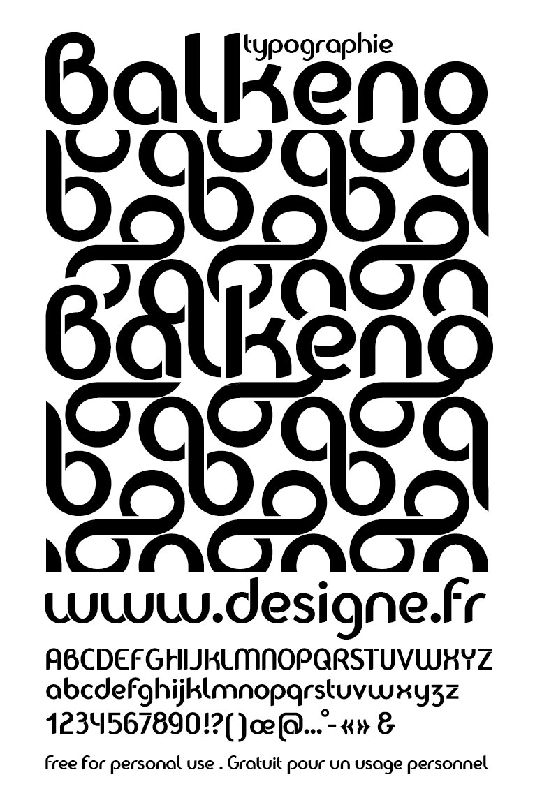 Balkeno Font